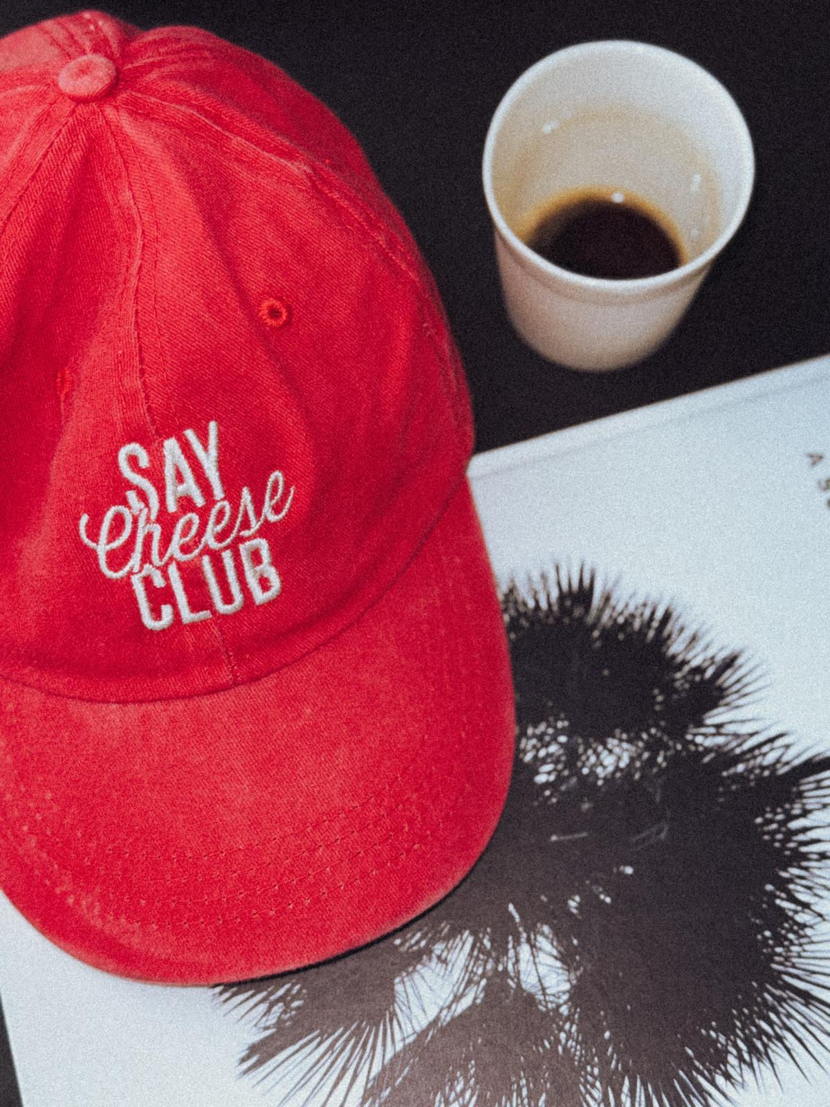 Casquette - rouge délavé