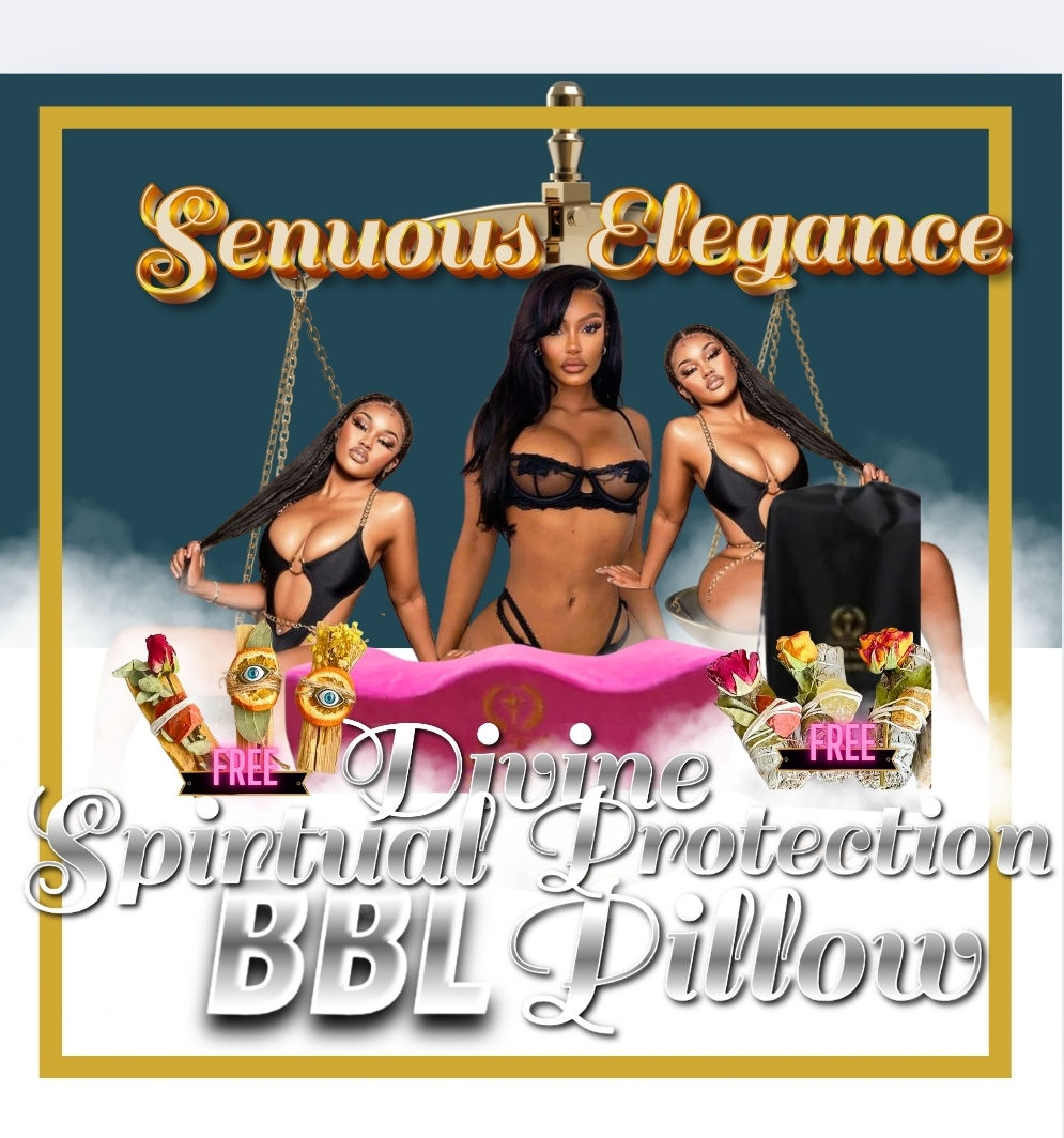 SPIRITUAL PROTECTION & HEALING BBL PILLOW