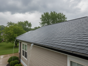 Urgent Roof Leak Repair Signs Water Stains Mold and Missing Shingles