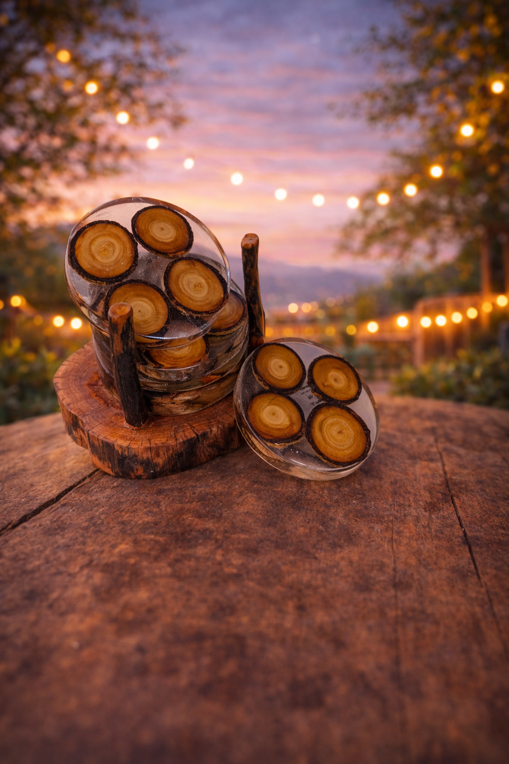 Aspen rounds coasters