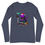 Thumbnail: Santa Purple Emoji Unisex Long Sleeve Tee