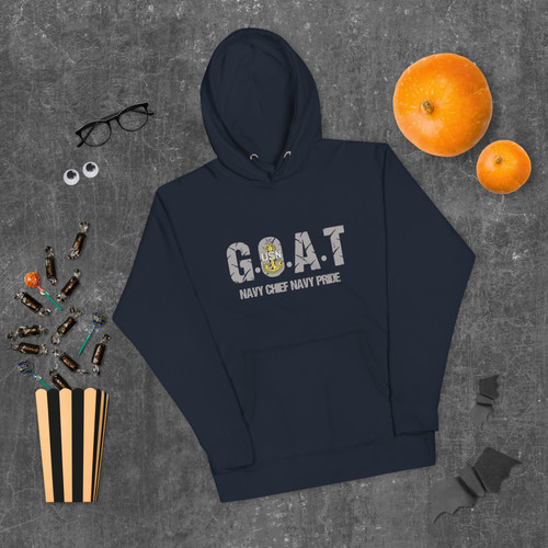 Navy Senior Chief GOAT Unisex Hoodie | Joe Fleetwood