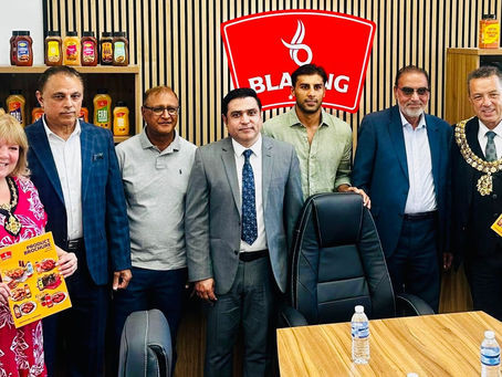 Mayoral Visit to Blazing Limited
