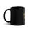 Thumbnail: Hustle And Pray Black Glossy Mug