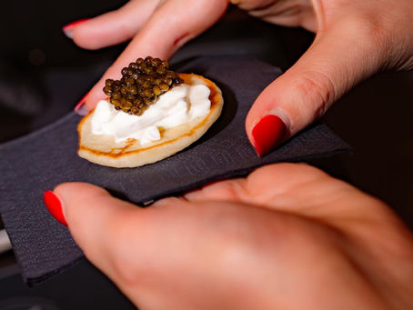 Luxury Event Ideas in London Featuring a Caviar Butler