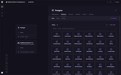 Data Base Structure for SlotMachines App