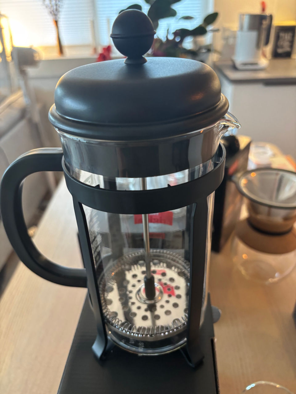 En Bodum stempelkande