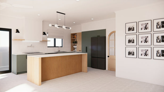 Marshall Project Kitchen concept design