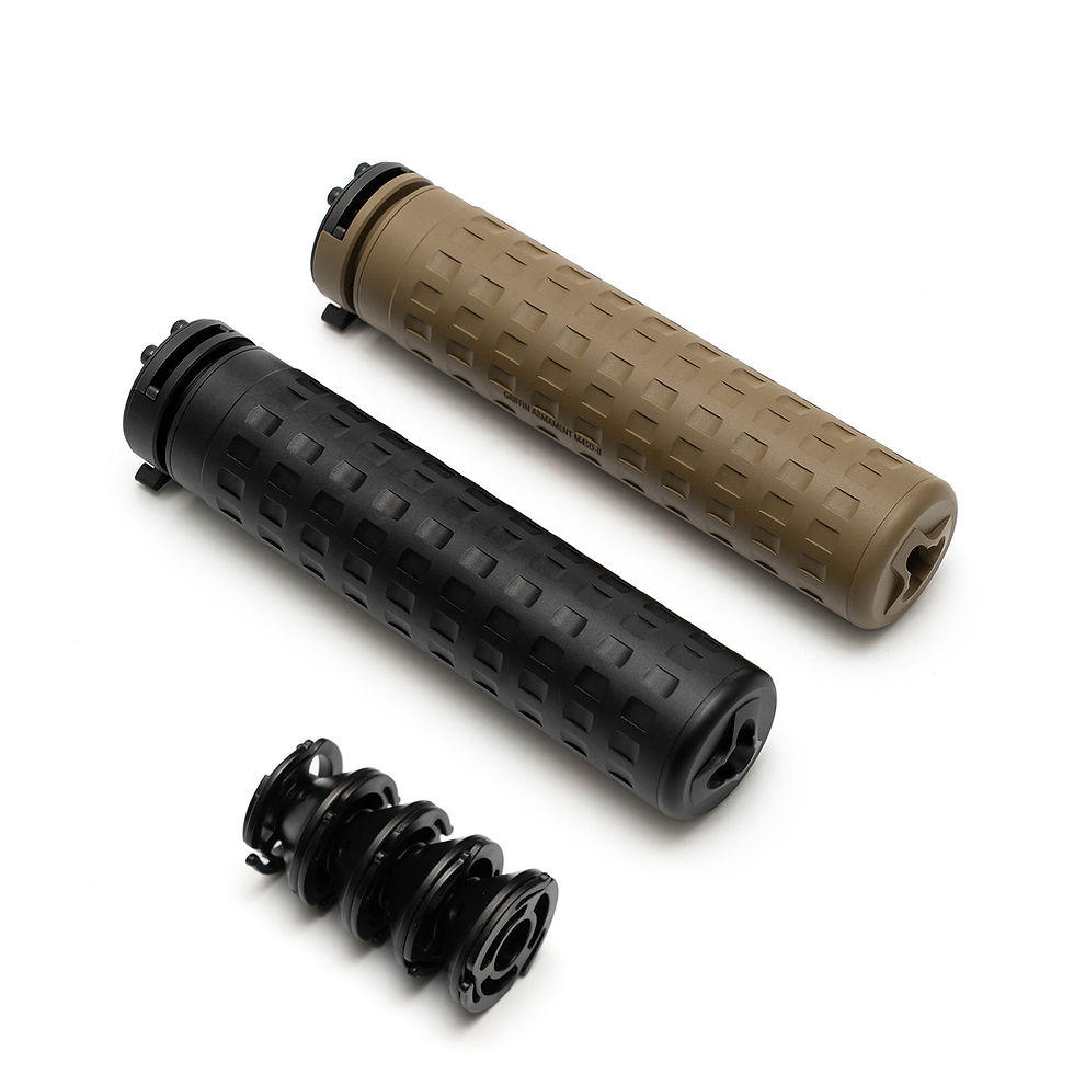 PTS Griffin Armament M4SD-II Mockサプレッサー PTS Griffin Armament M4SD-IIモックサプレッサー Black