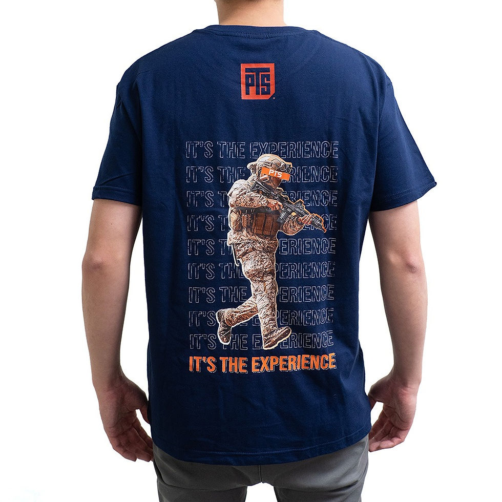 Thumbnail: PTS Apparel - Its The Experience T Shirt (Navy Blue)