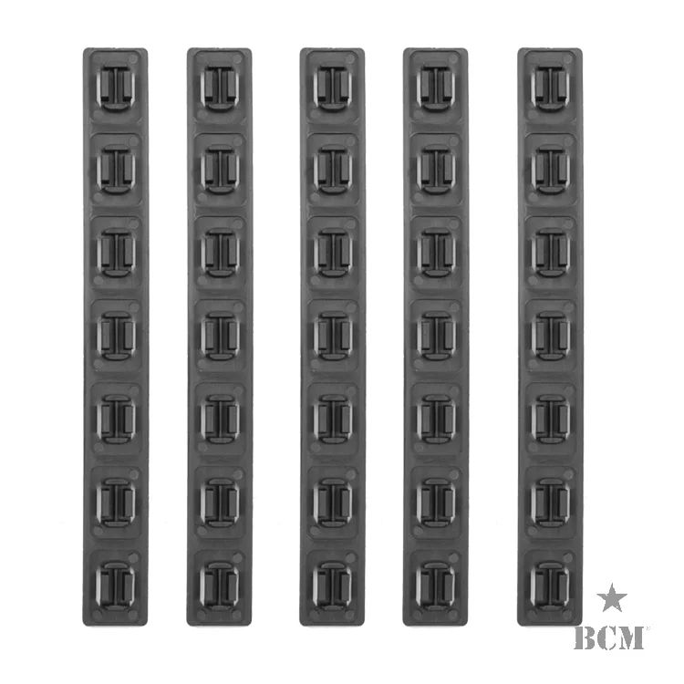 Thumbnail: BCM - MCMR M-LOK Rail Panel Kit, 5.5-inch (FIVE Pack) (Dark)