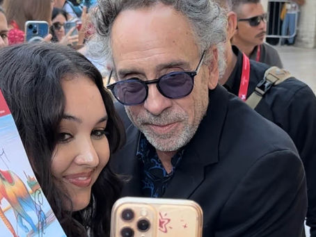 Meeting the cast of Beetlejuice Beetlejuice at the Venice Film Festival