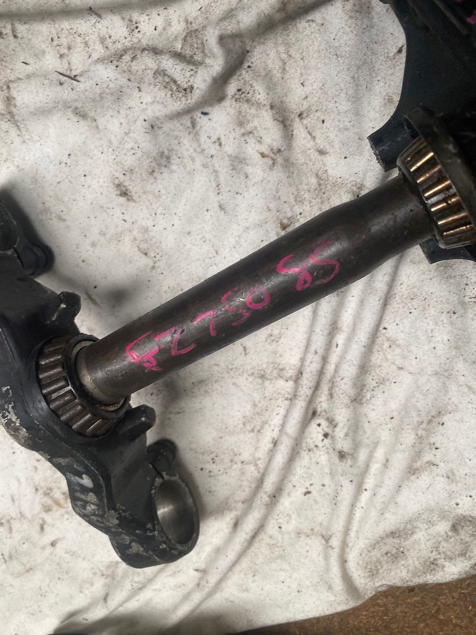 Thumbnail: YAMAHA FZ 750 1985 TRIPLE CLAMPS