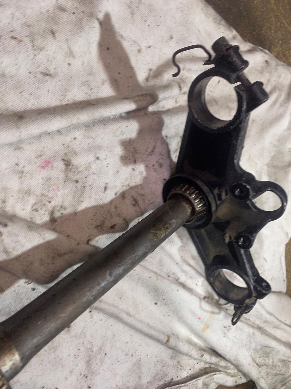 Thumbnail: HONDA CBR 1000 F 1997 TRIPLE CLAMPS