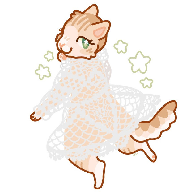 Doiley kitty