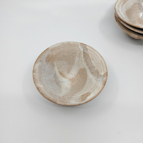Fluted small bowl Misty Morning Nanase Design