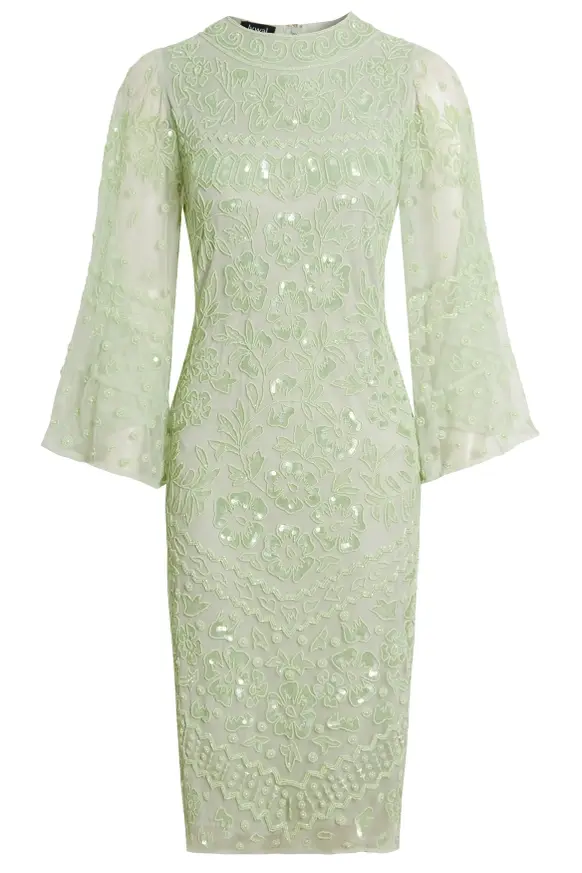 Thumbnail: Tamara - Mint Green Gatsby Dress