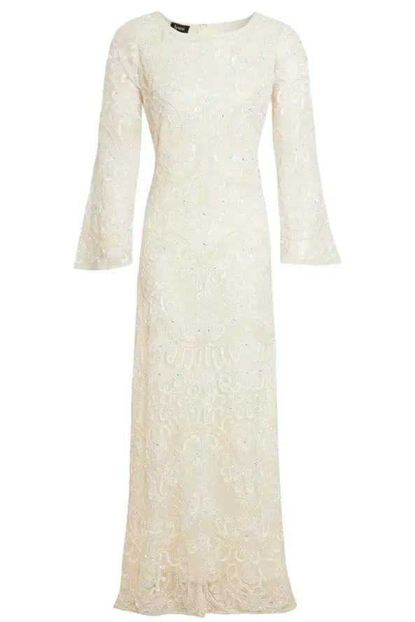 Thumbnail: Beatrice Bell Sleeve 1920s Wedding Dress