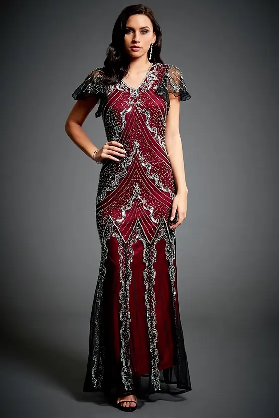 chinese dress ladies Amazon.com: Women 1920S Gatsby Sequin Mermaid Formal Evening Dress with 20s  Accessories Costume (S, Black Gold) : Clothing, Shoes & Jewelry main image 0