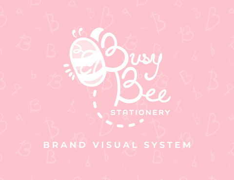 Busy Bee Stationery - Brand Visual System