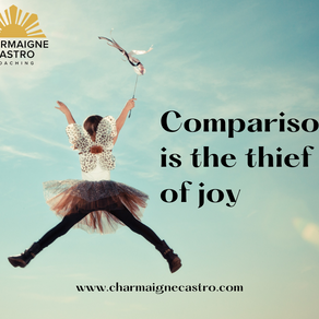 Comparison is the thief of joy