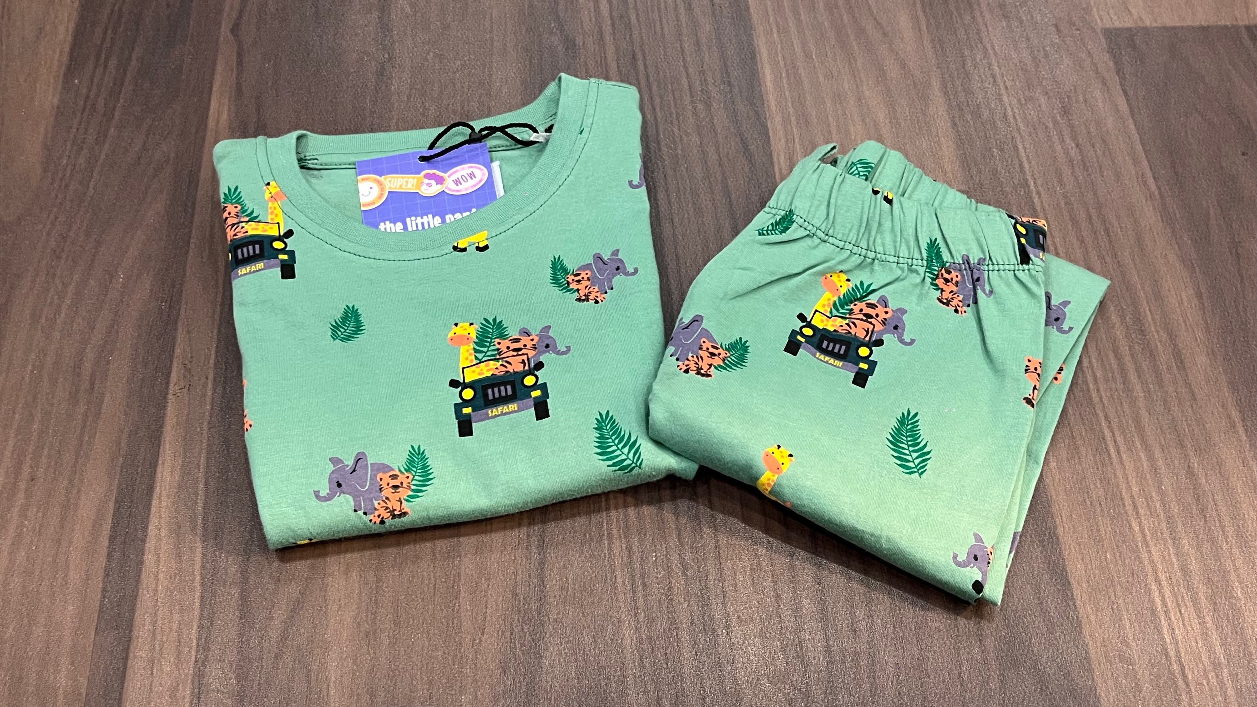 Jungle safari pyjama sets