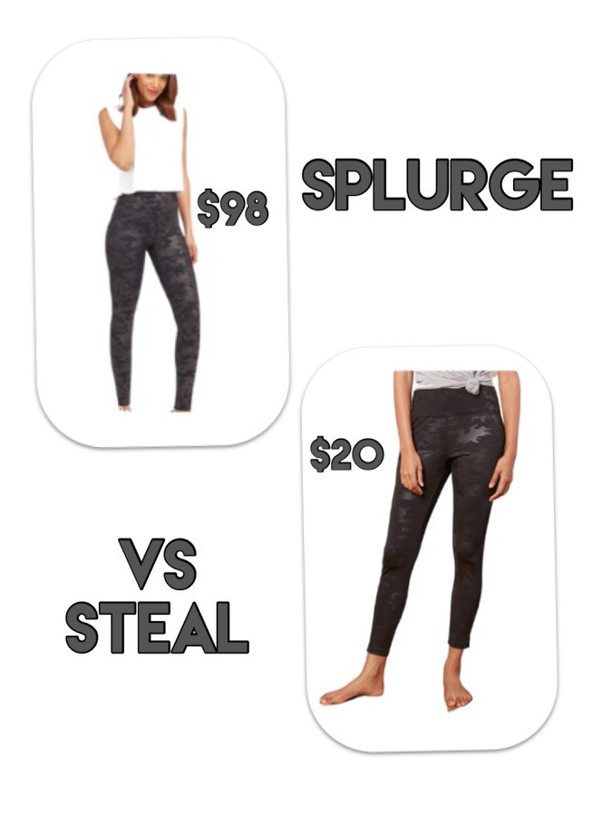 Spanx leggings. designer dupe. splurge vs steal. mom uniform. fall outfits