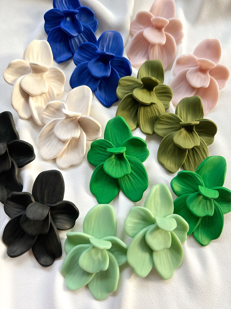 Thumbnail: Preorder: ORCHID studs - Velvet