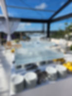 3 Tier double wide Seafood Tray