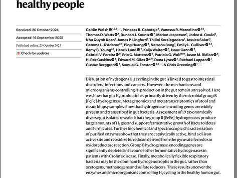 20251023_ 氫在腸道功能中發揮的作用比之前認為的更大。