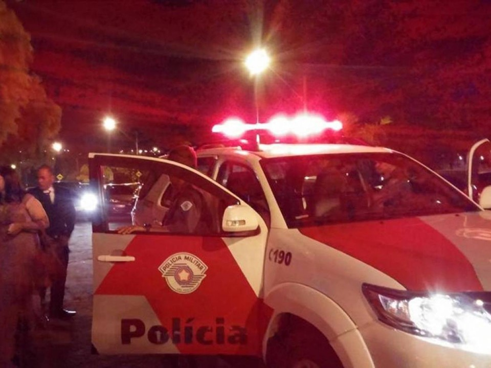 Viatura policial utilizada em ocorrência de prisão em flagrante no estado. Crédito: Polícia Civil de São Paulo