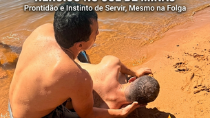 Capitão do Corpo de Bombeiros em folga realiza salvamento heroico no Sul de Minas