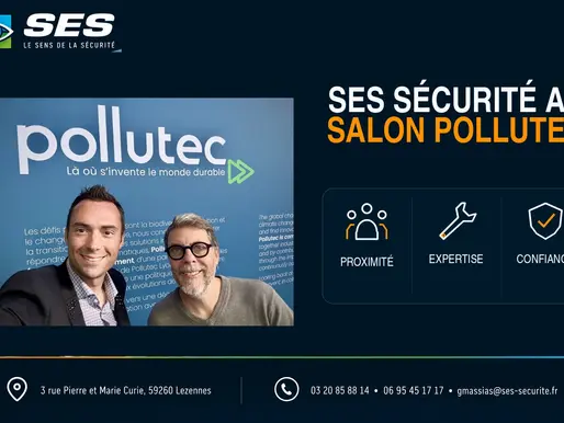 SES Sécurité - Installation d'alarme, vidéoprotection, détection incendie et contrôle d'accès ne pas le Nord, même à Pollutec 😉 — SES Sécurité, Lezennes