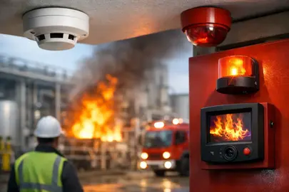 Détection incendie site industriel efficace