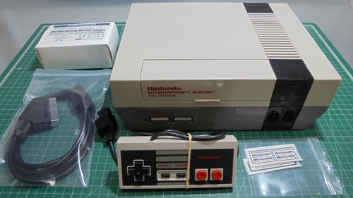 RGB Modded PAL NES Frontloader BUNDLE | oldskoolconsoles
