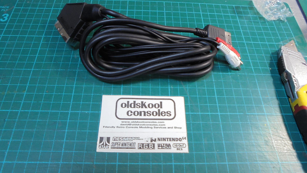 Shielded RGB Scart for Sega Dreamcast