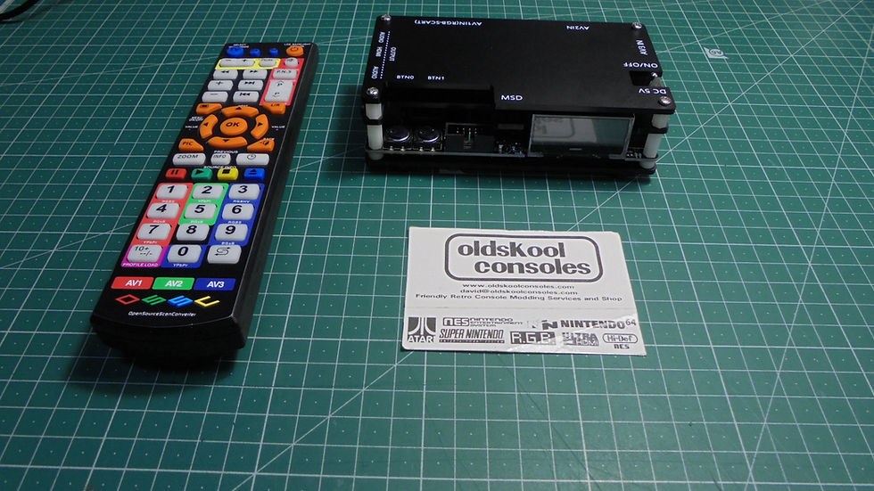Thumbnail: OSSC Universal Retro Console Upscaler v1.7