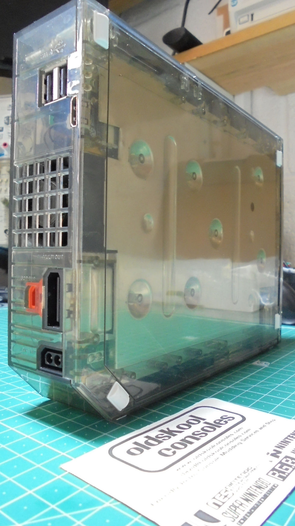 Thumbnail: New Replacement Case / Shell for Wii Crystal Black