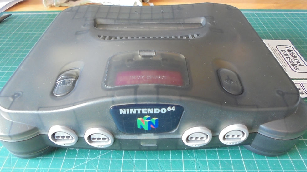 Thumbnail: Crystal Black RGB + UltraPIF Region Free N64