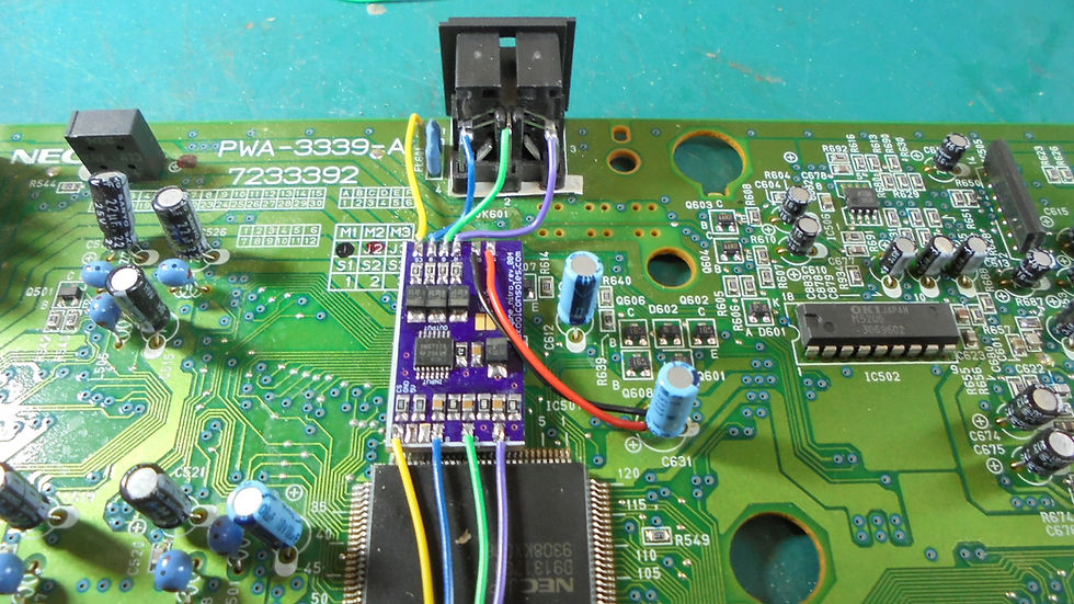 Thumbnail: RGB THS7374 Amp - PC Engine / Core / Duo / Duo-R / TurboGrafx