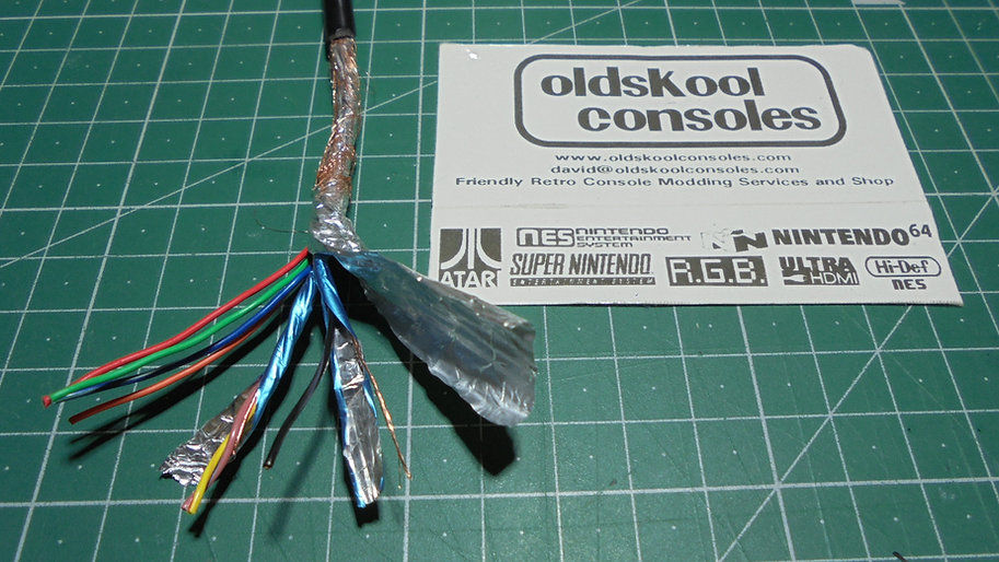 Thumbnail: DOUBLE SCREENED RGB Scart for  Sega MegaDrive 2 / Genesis 2 (Comp Wired)