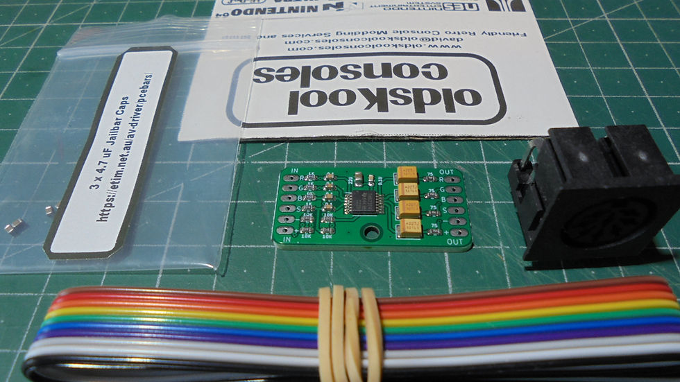 Thumbnail: RGB THS7374 Amp - PC Engine / Core / Duo / Duo-R / TurboGrafx