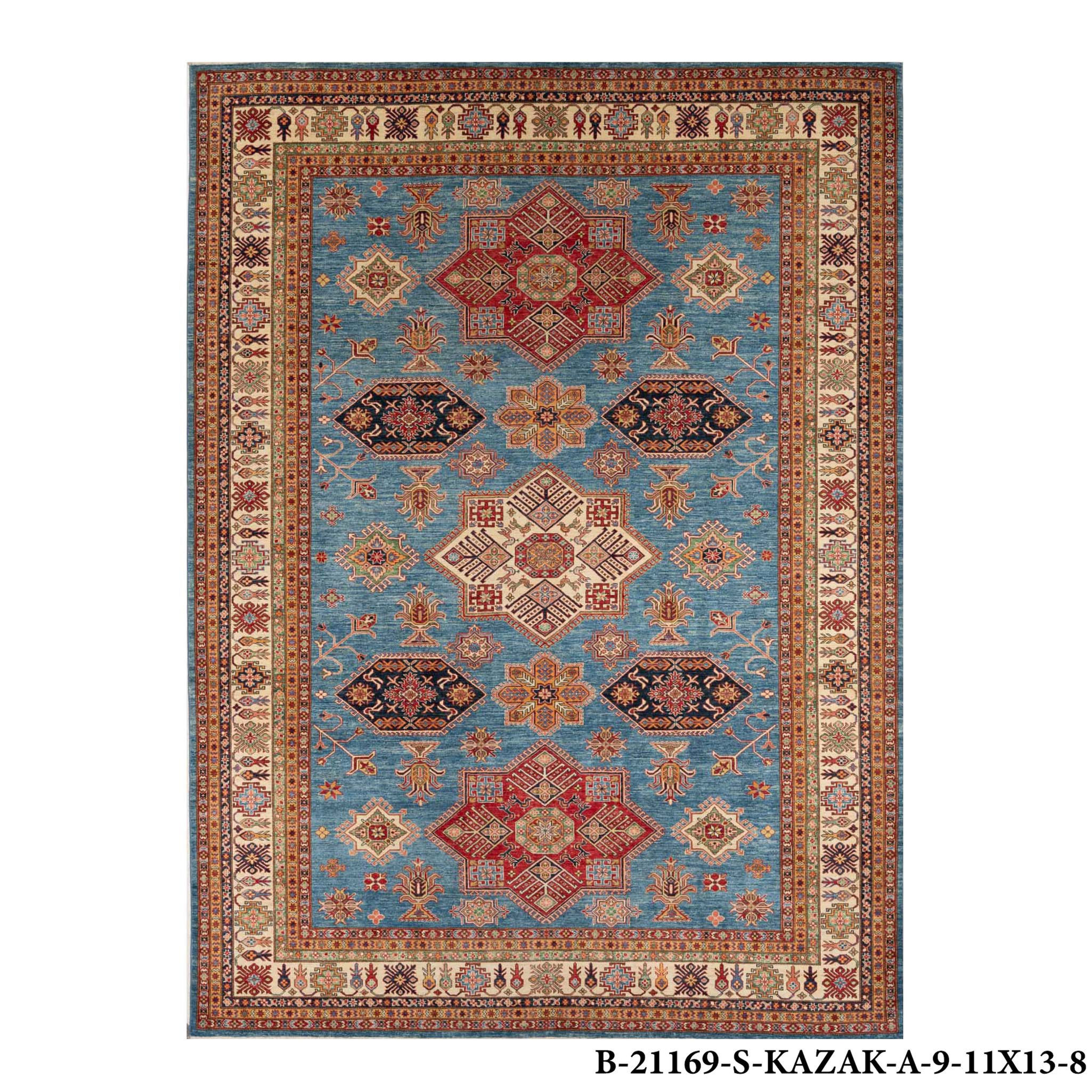 B-21169 S Kazak A 9.11x13.8