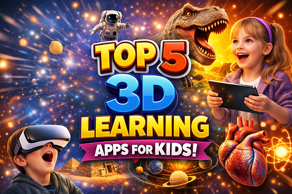 Top 5 3D Learning Apps