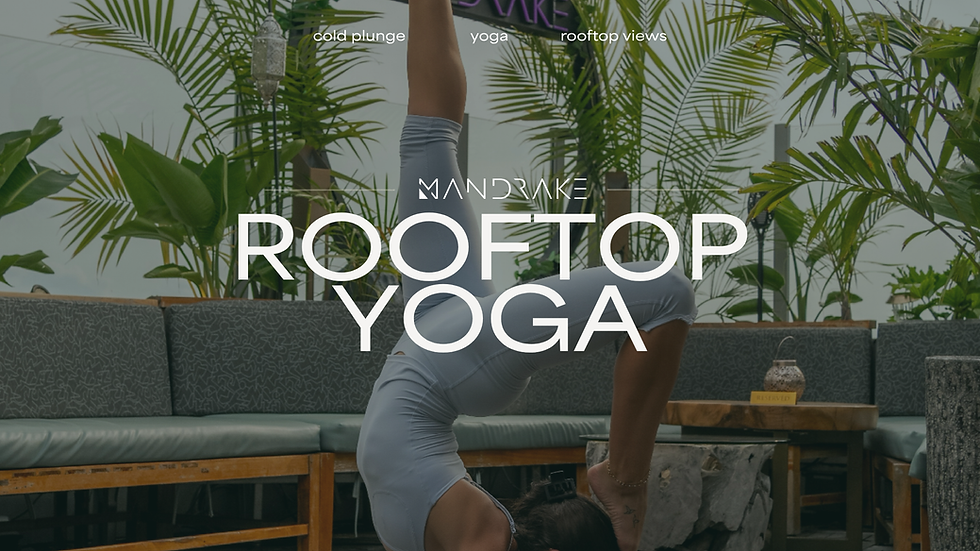 Sweat With Sophie: Rooftop Yoga x Cold Plunge