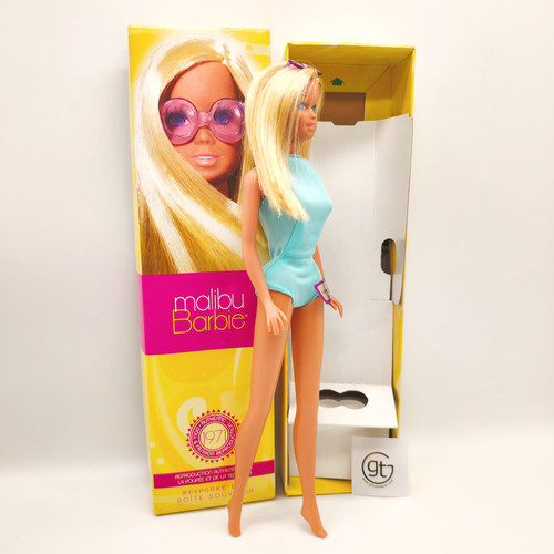 2001年Barbieマリブ　バービー　ヴィンテージ  水着レトロ Vintage 2001 Malibu Barbie Doll | gtGdollwear