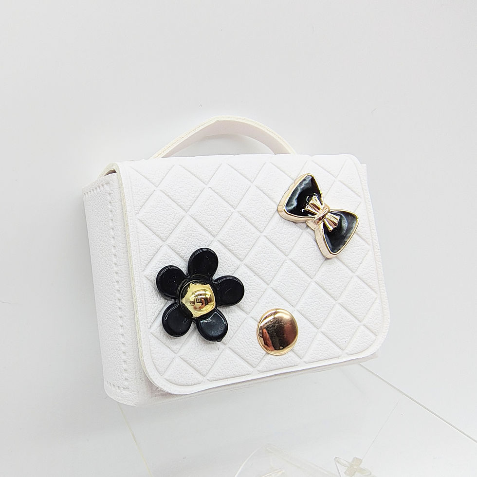 Miniatura: white doll bag