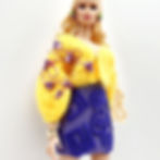 Integrity Toys Vanessa Perrin in yellow  cardigan with embroidery and skirt