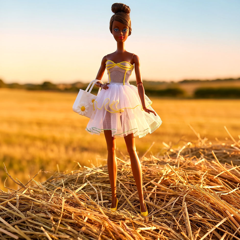 Summer doll dress for Integrity Toys, Barbie and Silkstone