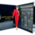 Doll advent calendar for adult doll collectors with doll fashion